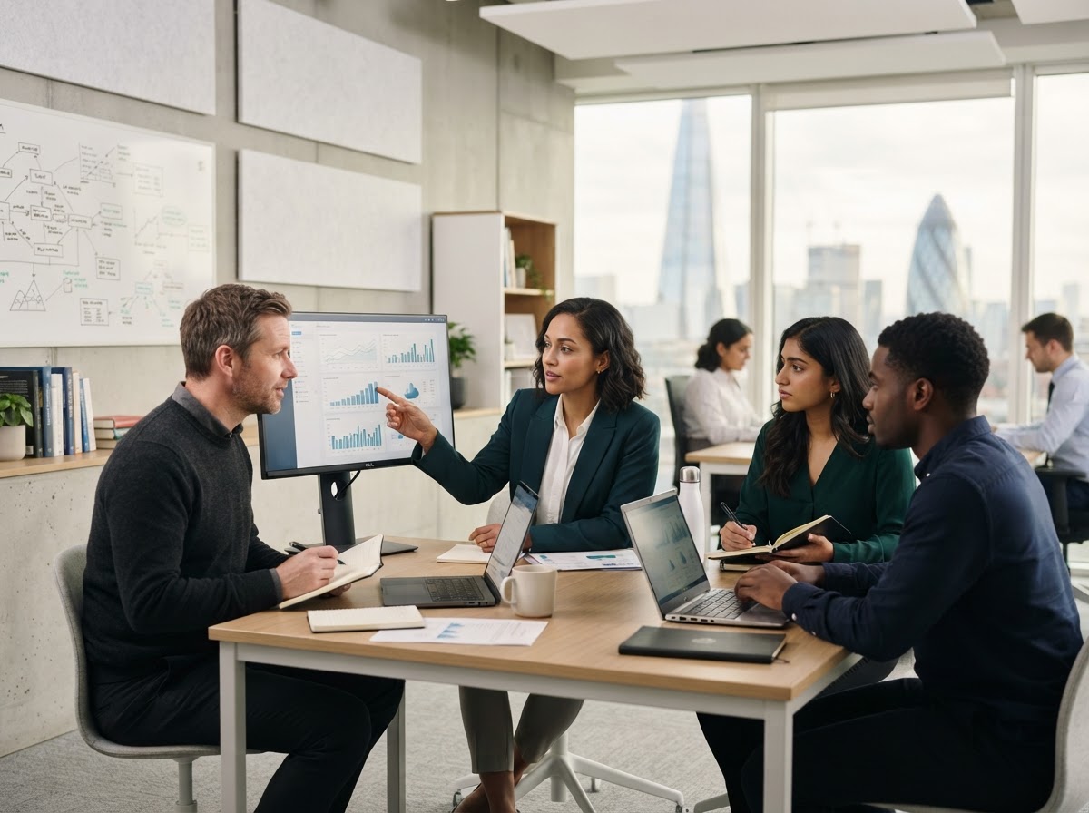 Datassay Insights team workspace reflecting the platform's analytical, compliance-first approach